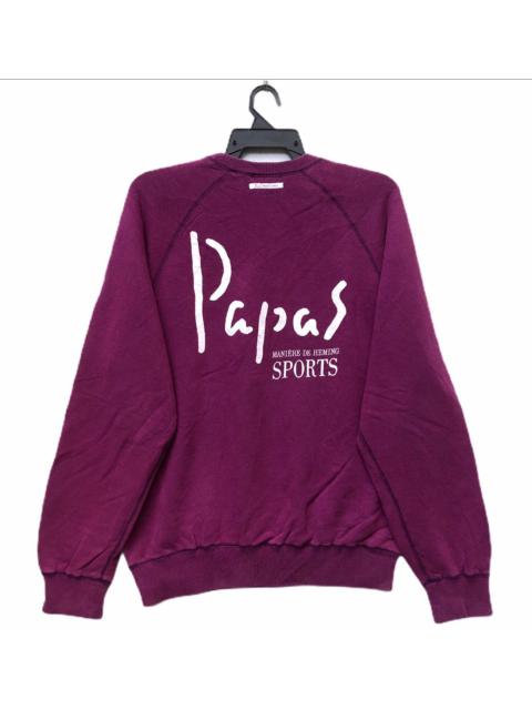 Other Designers Vintage - Papas Crewneck Japanese Brand