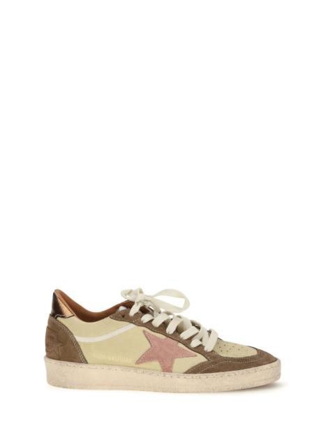 Golden Goose Golden Goose Ball Star Sneakers Vintage Yellow/Beige/Pink/Bronze