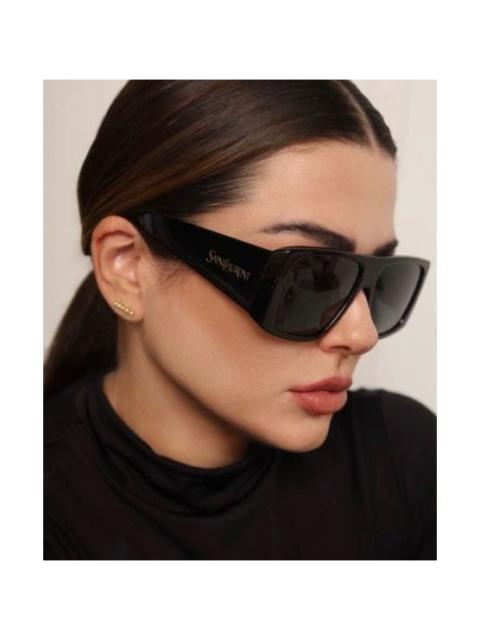 SAINT LAURENT New Saint Laurent Sunglasses SL832 001 Black Shield Women Ey