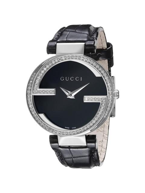 GUCCI Gucci Constance Large Black Dial Ladies Watch YA133306