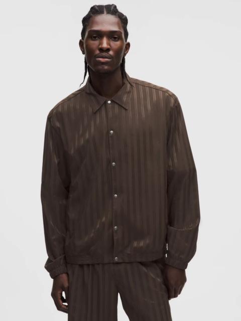 lululemon Satin Stripe Coaches Jacket