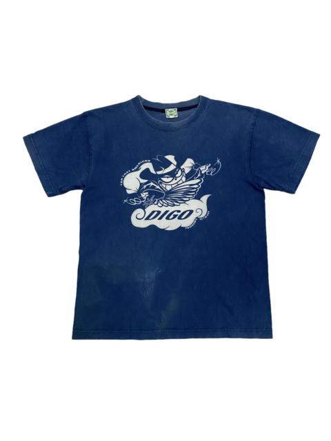 Other Designers Vintage Pherrows Stormy Blue Distressed Tee