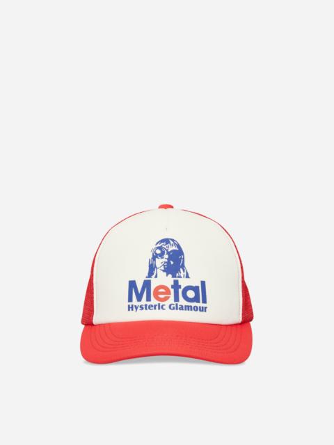 Hysteric Glamour Metal Woman Mesh Cap Red
