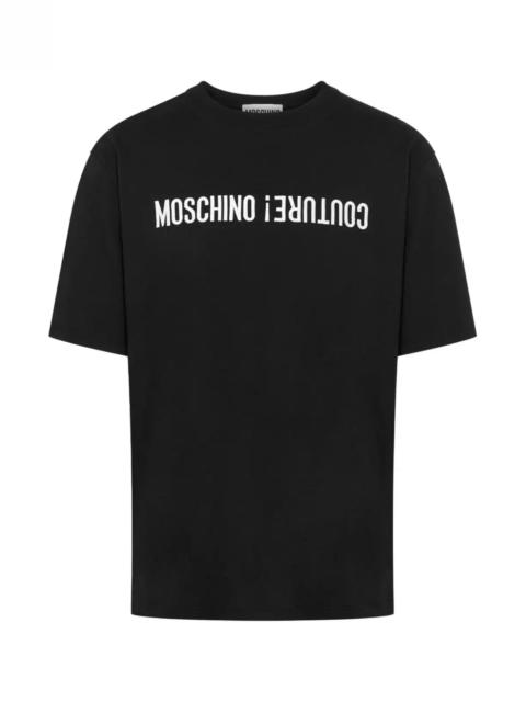 Moschino LOGO-PRINT COTTON T-SHIRT
