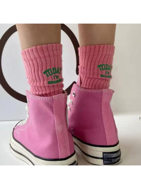 Happy Socks - "Today I’m Awesome" Cotton Socks (1 pairs)