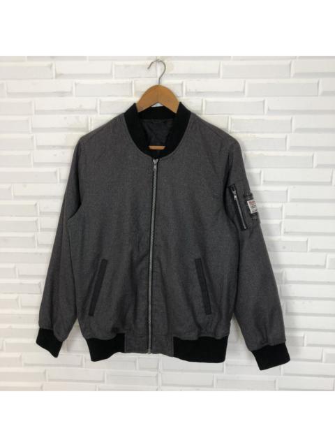 Other Designers HARRIS TWEED BOMBER JACKET