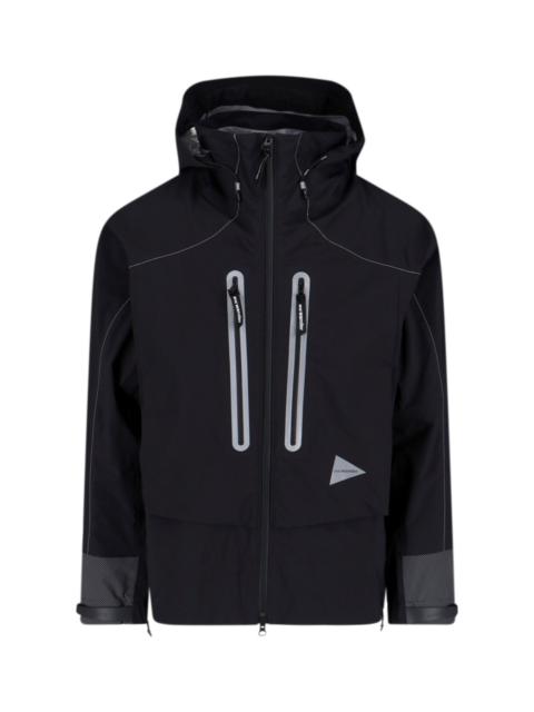 and Wander LOGO ZIP JACKET