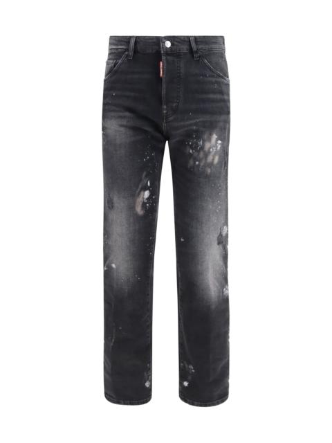 DSQUARED2 Dsquared2 Teddy Dark Wash Denim Jeans Black