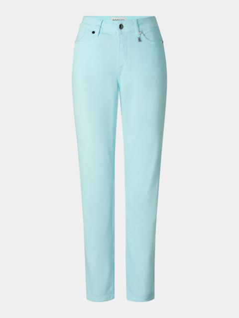 BOGNER 7/8 slim fit jeans Julie in Cyan-blue