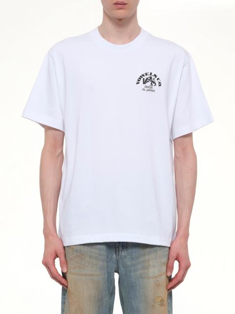 vowels Company T-Shirt in White