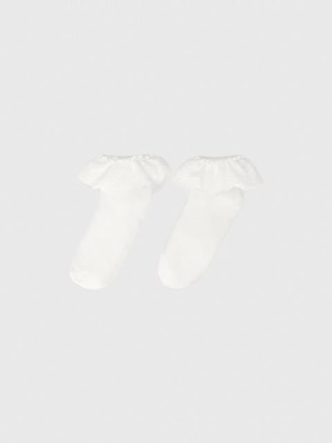 maje Lace frill socks