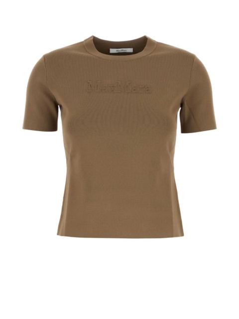 Max Mara Max Mara Women Biscuit Viscose Blend Adelio T-Shirt