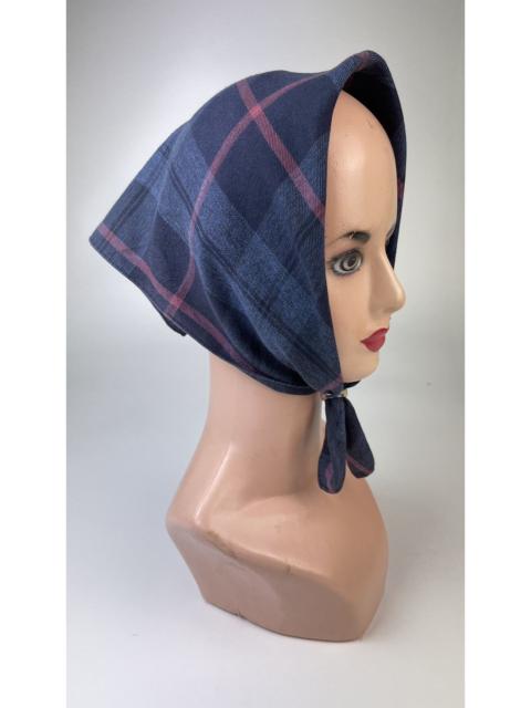 Other Designers Vintage Burberrys Bandana Handkerchief Headband Turban