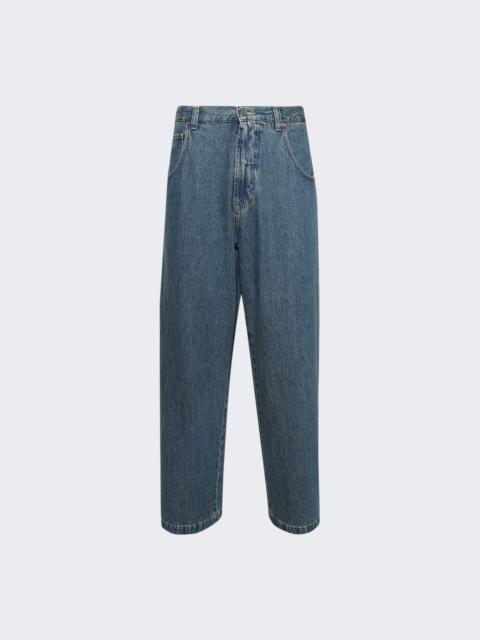 VETEMENTS Hip-hop Jeans Vintage Blue