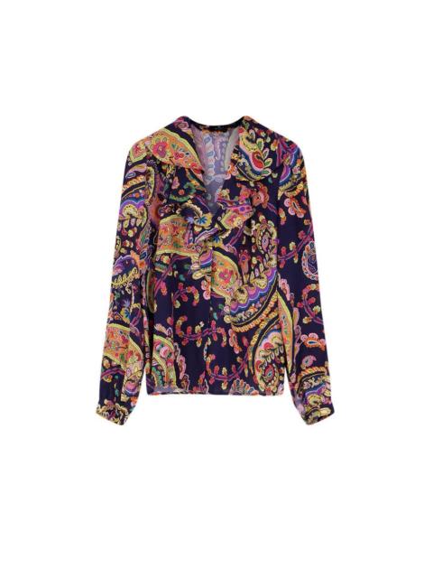 Etro ETRO Multicolor Shirt New & Authentic (Women's size:IT 42;)