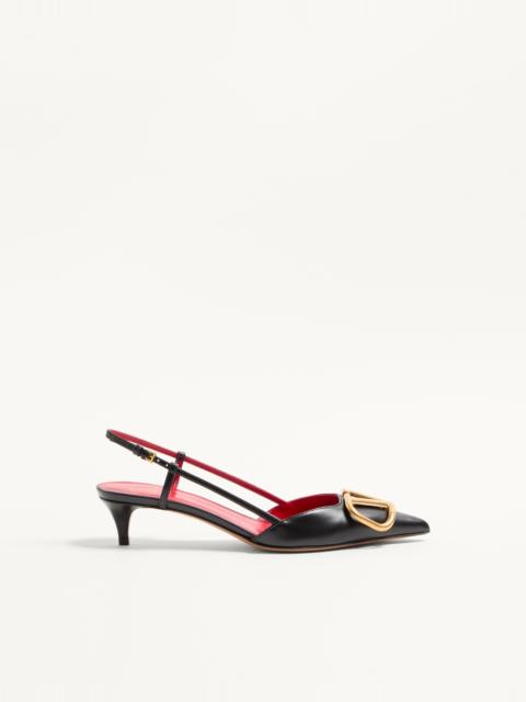 Valentino VLOGO SIGNATURE CALFSKIN SLINGBACK PUMP 40MM / 1.6 IN.