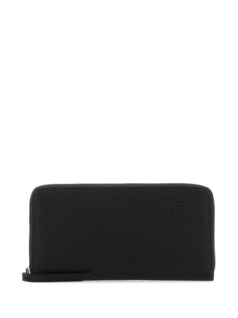 Maison Margiela Maison Margiela Women Black Leather Wallet
