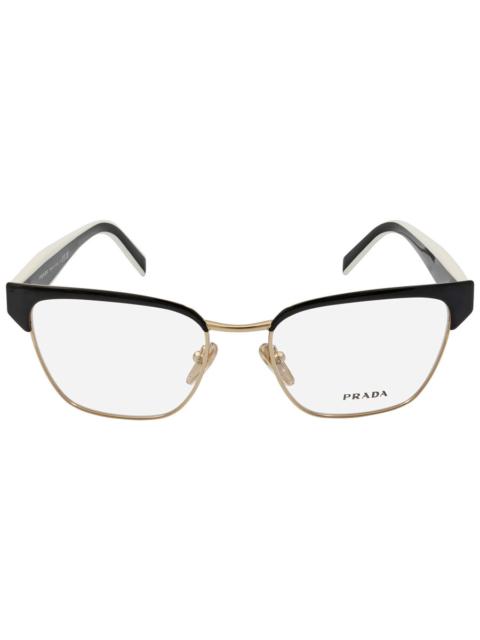 Prada Prada Demo Irregular Ladies Eyeglasses PR 65YV 18A1O1 53