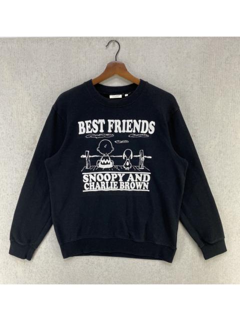 Other Designers Peanuts - Vintage Snoopy And Charlie Brown Sweatshirt Crewneck
