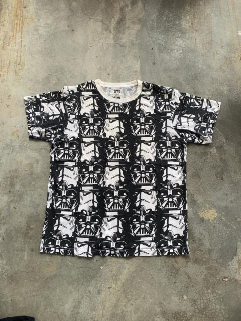 Other Designers Uniqlo - Star wars Dark Vader Storm Troopers Full Printed Tshirt