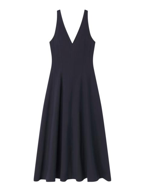 A.L.C. Clara Stretch Cotton Midi Dress