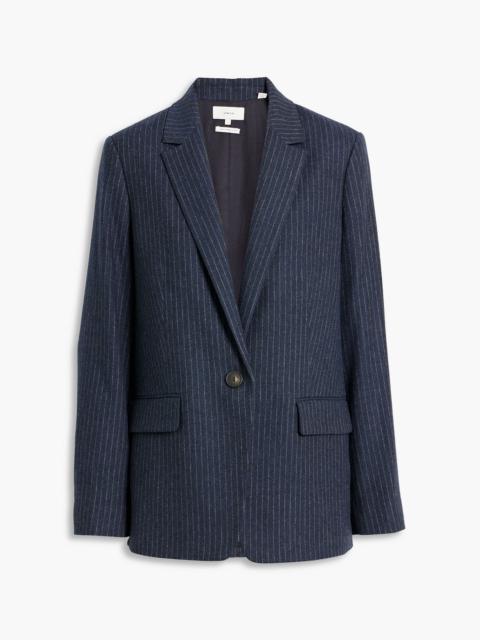 Other Designers Pinstriped woven blazer