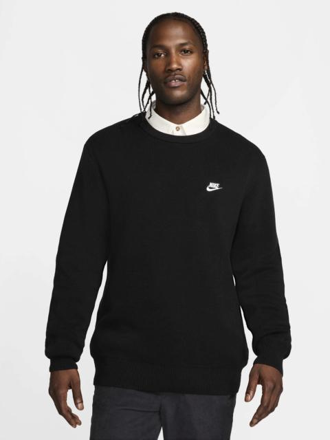 Nike Nike Mens Nike Club Crew Sweater