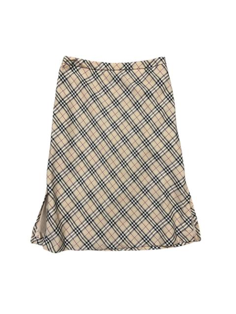 Burberry Burberry Blue Label Nova Check Midi Skirt