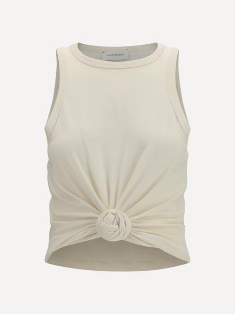 MAGDA BUTRYM Knotted tank top