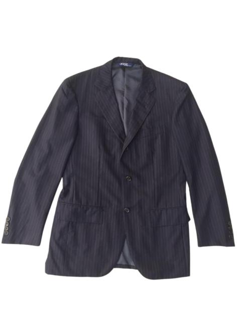 Other Designers Polo Ralph Lauren - Polo Ralph Lauren Stripe Black Wool Blazer Suit