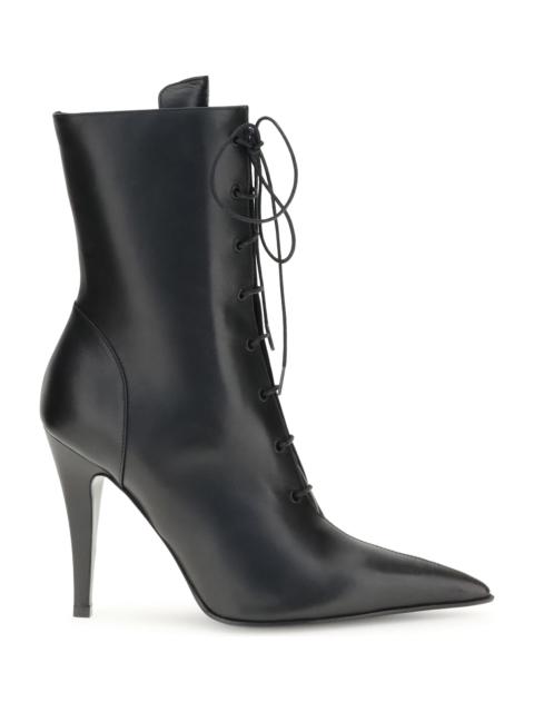Alexander McQueen Leather Ankle Boots