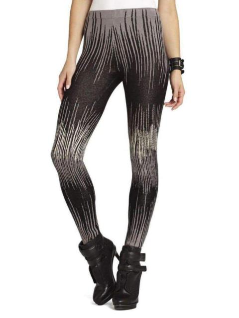 Other Designers Cameron Electric Strokes Jacquard Silk Blend Legging