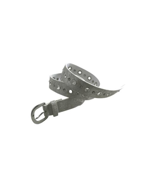 Silver - Silver Beads Belt