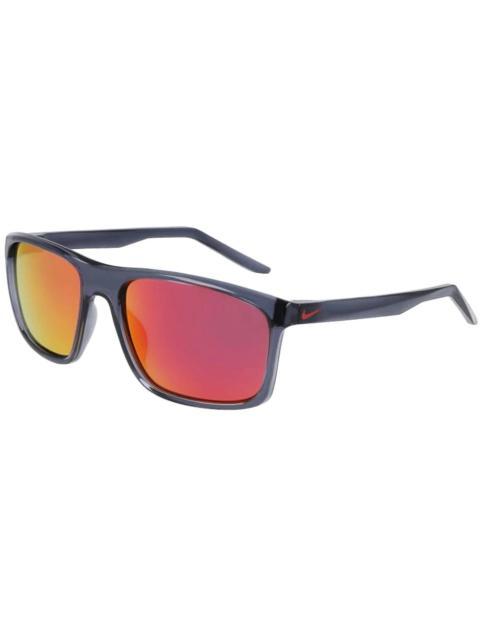 Nike Nike Fire L P Sunglasses Dark Grey/Polarized Grey/Red Flash