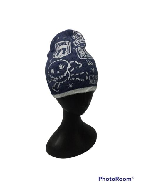 Other Designers Japanese Brand - Beans Rock Street Big Skull Beanie Hat