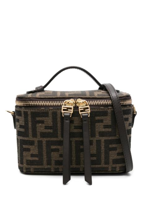 FENDI Fendi Vanity FF-pattern Top-handle Mini Bag