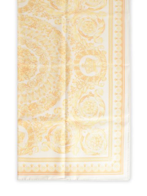 VERSACE Versace 'Barocco' Large Silk Scarf Women