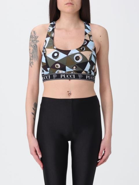 PUCCI Pucci Women Pucci Printed Stretch Nylon Sports Top