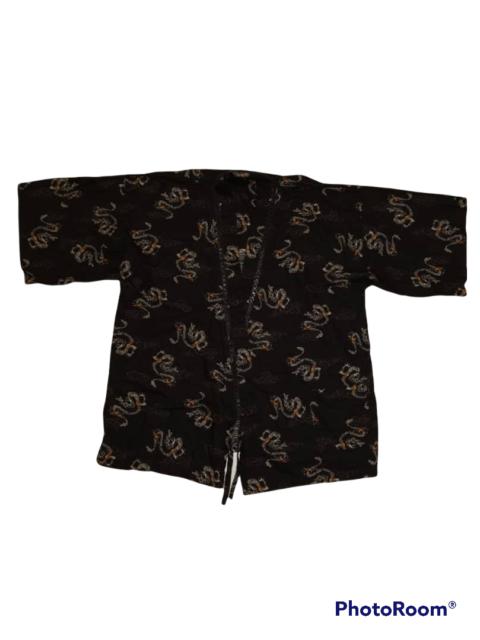 Other Designers Traditional Weatherwear - AWESOME KIMONO CARDIGAN JAPAN DRAGON FULLPRINT