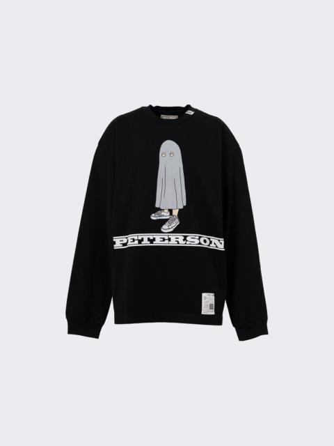 Maison MIHARAYASUHIRO Peterson Printed Long Sleeve Tee Black