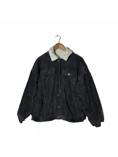 Other Designers Japanese Brand - VINTAGE DENIM MINK FUR JACKET INSPIRE ISSEY MIYAKE JAPAN