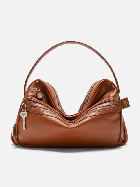 Acne Studios Camero Camera shoulder bag - Cognac brown
