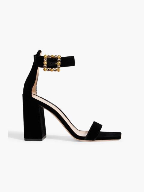 Gianvito Rossi Wondy velvet sandals