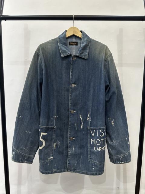 visvim Visvim SS Coverall DMGD Jkt 2025 "Denim blue" size 4