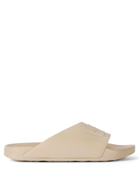 Givenchy Givenchy Men Label Slide Mules In Rubber