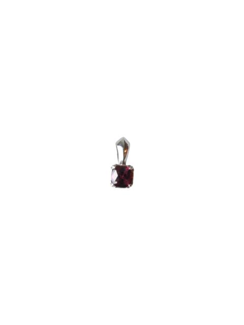 Chrome Hearts Chrome Hearts Sugar Cube Pendant Ruby Pink Sapphire