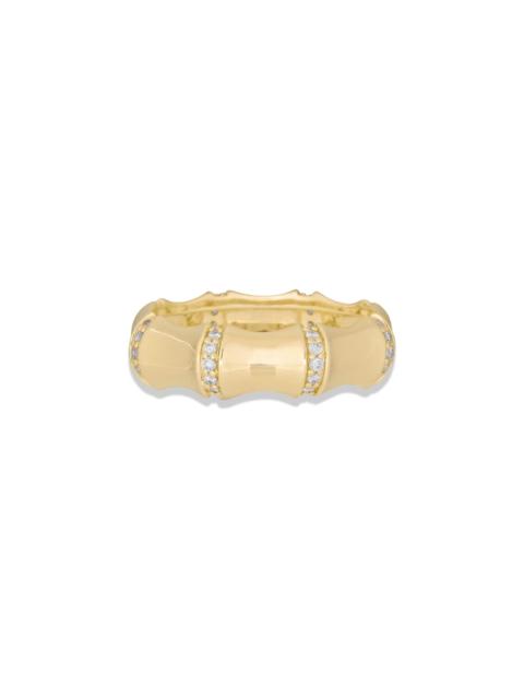 STONE AND STRAND Diamond Bamboo Resort Ring