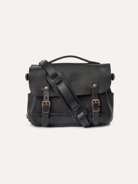 Bleu de Chauffe ÉCLAIR S POSTMAN BAG  -  BLACK