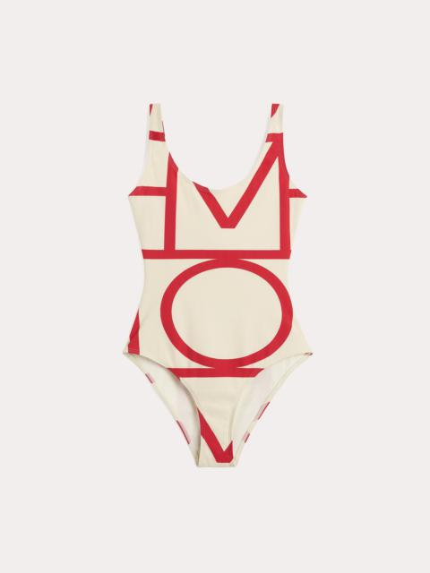 TOTEME Monogram swimsuit cava
