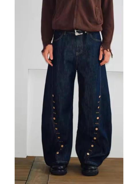 Other Designers Baggy Flare Jeans, Wide Leg Jeans